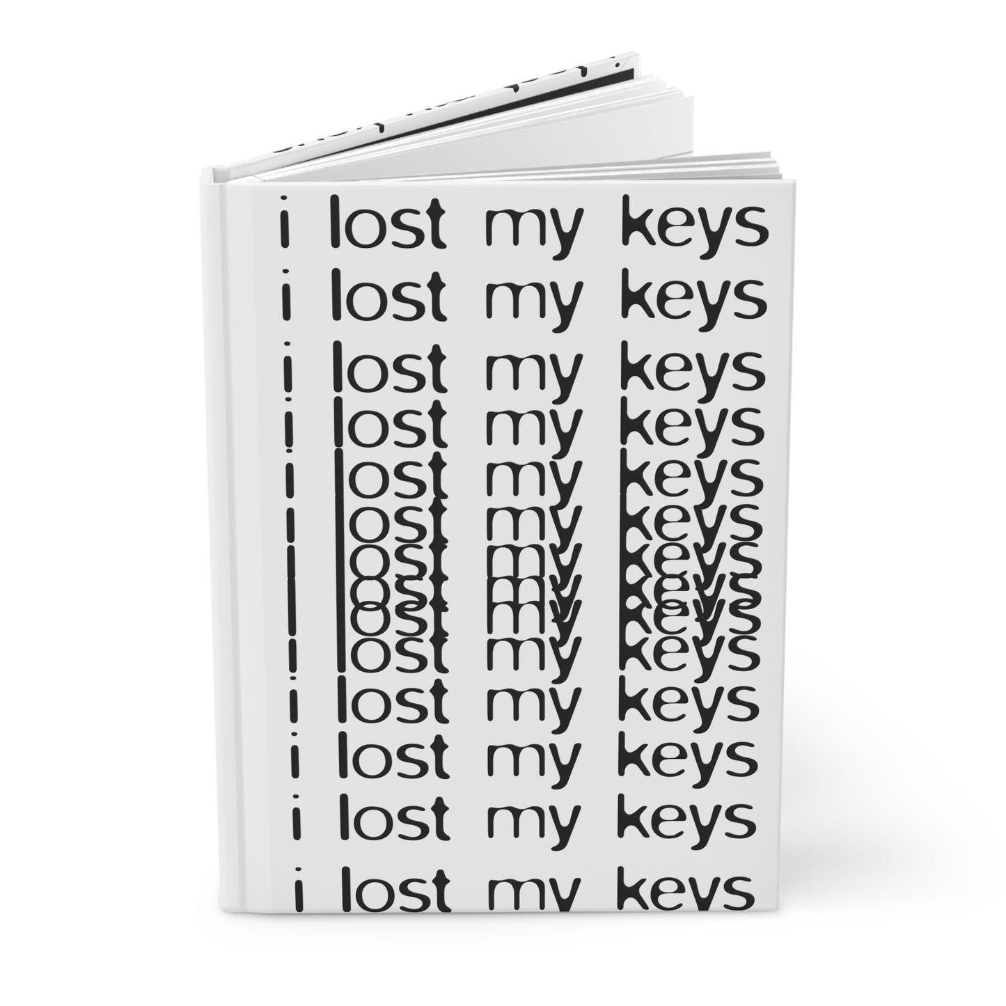 i lost my keys - journal